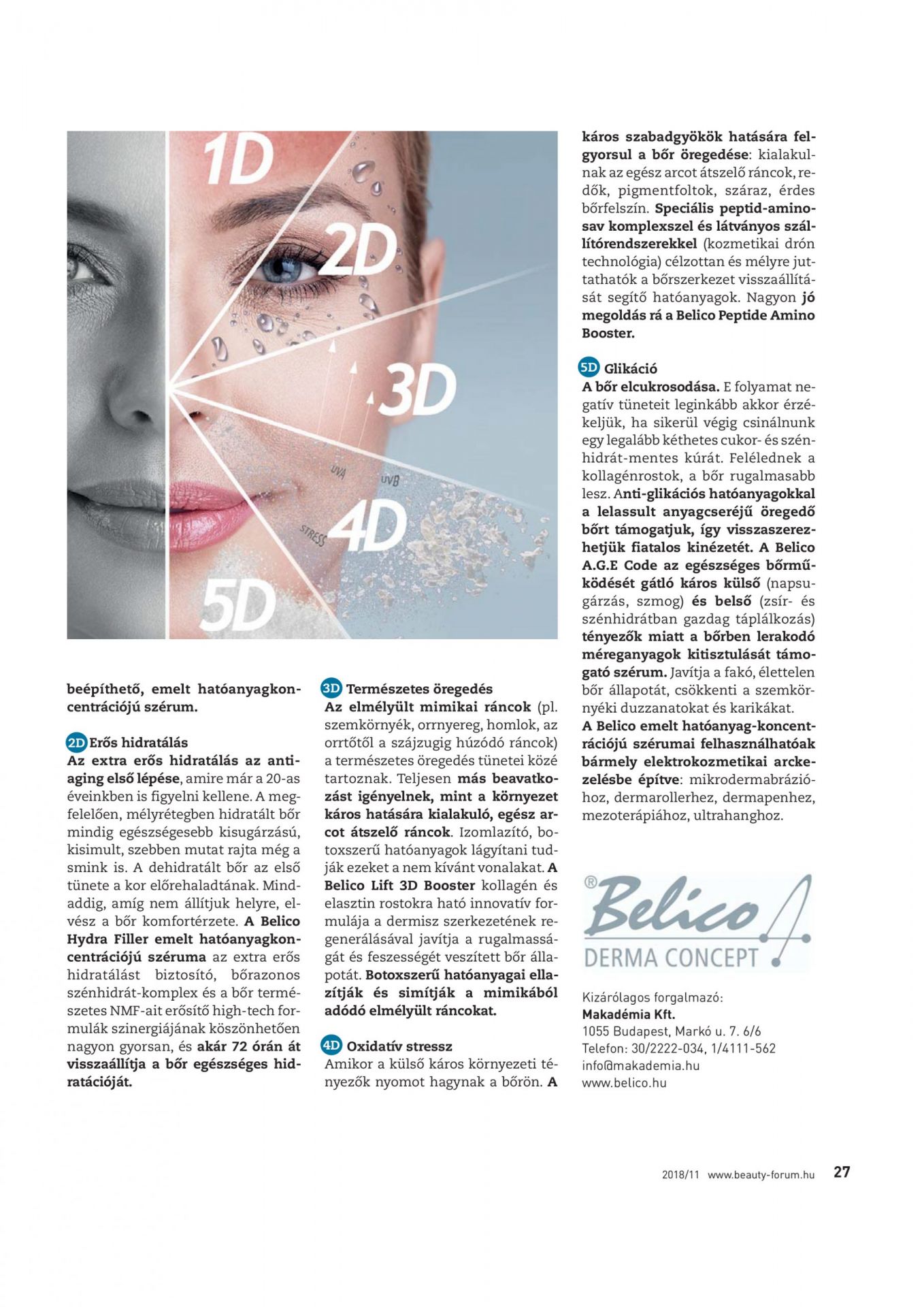 Öregedés és anti-aging 5 dimenzióban / Fazekas Zsuzsanna / Beauty Forum, 2018/11